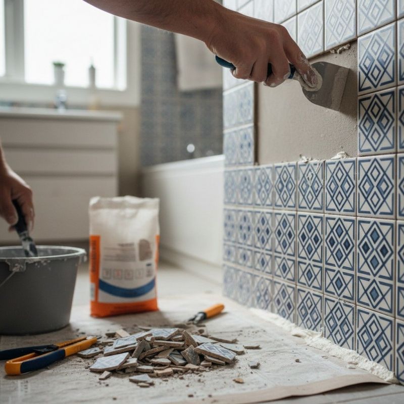 Damaged Tile Repair